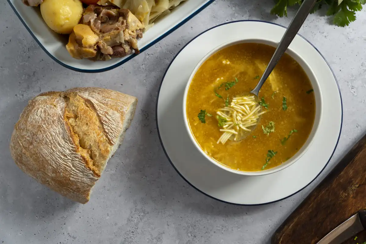 Receta de Sopa de Pollo con un toque innovador!